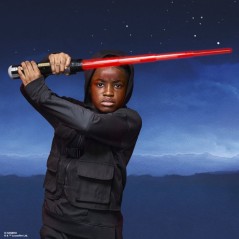 Star Wars Sabre laser électronique Dark Vador a lame rouge, déguisem