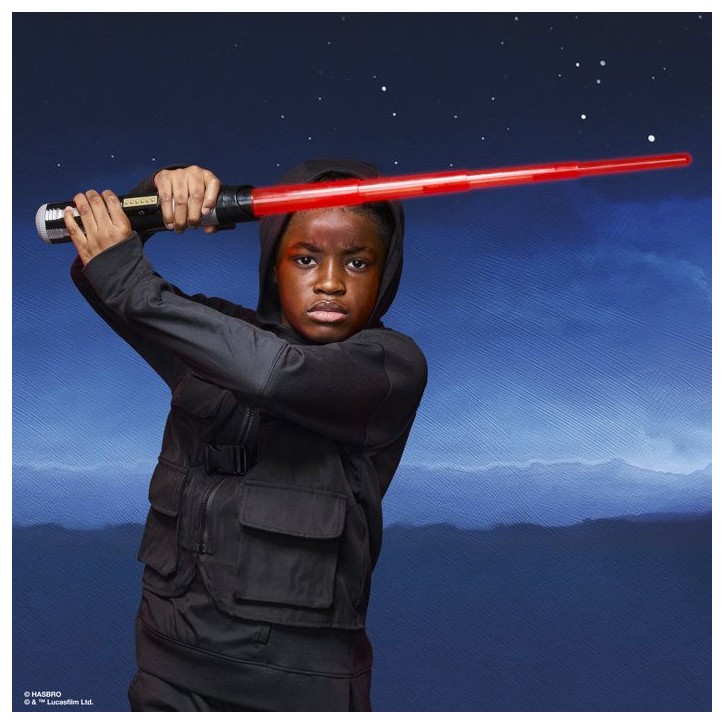 Star Wars Sabre laser électronique Dark Vador a lame rouge, déguisement Star Wars, filles et garçons, des 4 ans Star Wars Sabre laser électronique Dark Vador a lame rouge, déguisement Star Wars, filles et garçons, des 4 ans