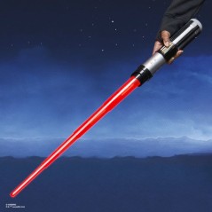 Star Wars Sabre laser électronique Dark Vador a lame rouge, déguisem