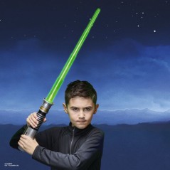 Sabre laser électronique Luke Skywalker a lame verte, déguisement St