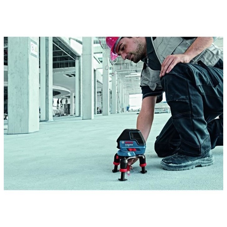 Laser ligne polyvalent - BOSCH PROFESSIONAL - GLL 3-50 - Batterie - Angle et niveau - Portée 50 m