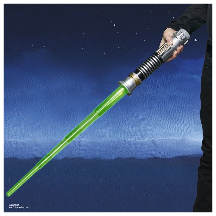 Sabre laser électronique Luke Skywalker a lame verte, déguisement Star Wars, filles et garçons, des 4 ans Sabre laser électronique Luke Skywalker a lame verte, déguisement Star Wars, filles et garçons, des 4 ans