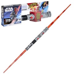 Sabre laser de Dark Maul a double lame électronique de Star Wars, sab