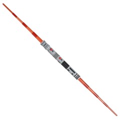 Sabre laser de Dark Maul a double lame électronique de Star Wars, sabre laser rouge sous licence officielle, convient aux dégu