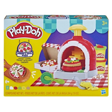 PLAY-DOH - G29215L0 - Play-Doh Coffret Four a pizzas tournant - Multic