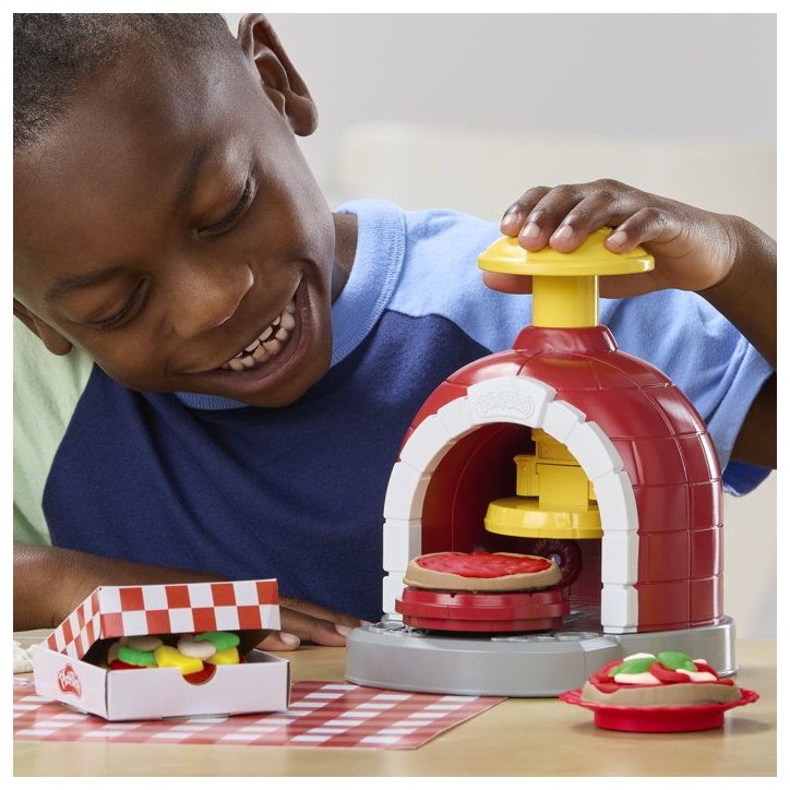 PLAY-DOH - G29215L0 - Play-Doh Coffret Four a pizzas tournant - Multicolore
