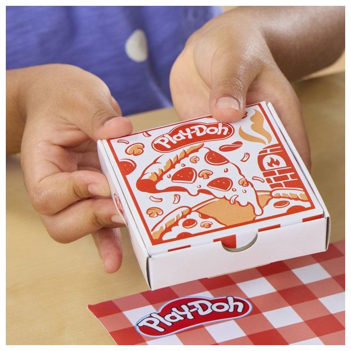 PLAY-DOH - G29215L0 - Play-Doh Coffret Four a pizzas tournant - Multicolore