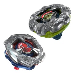 Beyblade X et Marvel, Spider-Man 6-60R contre Hulk 3-85N, 2 toupies d