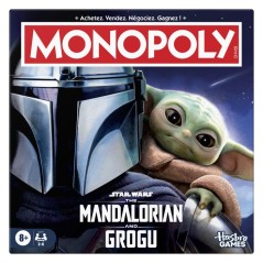 Monopoly The Mandalorian and Grogu, jeu de plateau, inspiré du film,