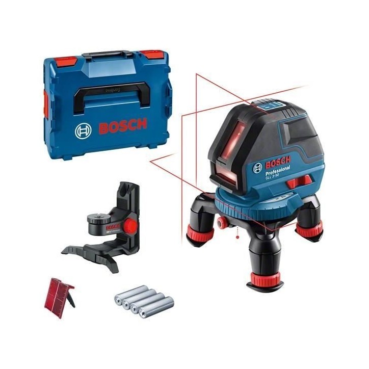 Niveau laser lignes Bosch Professional GLL 3-50 sans fil - 0601063802 Niveau laser lignes Bosch Professional GLL 3-50 sans fil - 0601063802