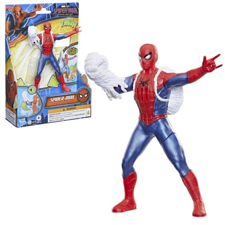 Figurine électronique Spiderman 15 cm avec effets sonores, jouets de