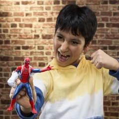 Figurine électronique Spiderman 15 cm avec effets sonores, jouets de