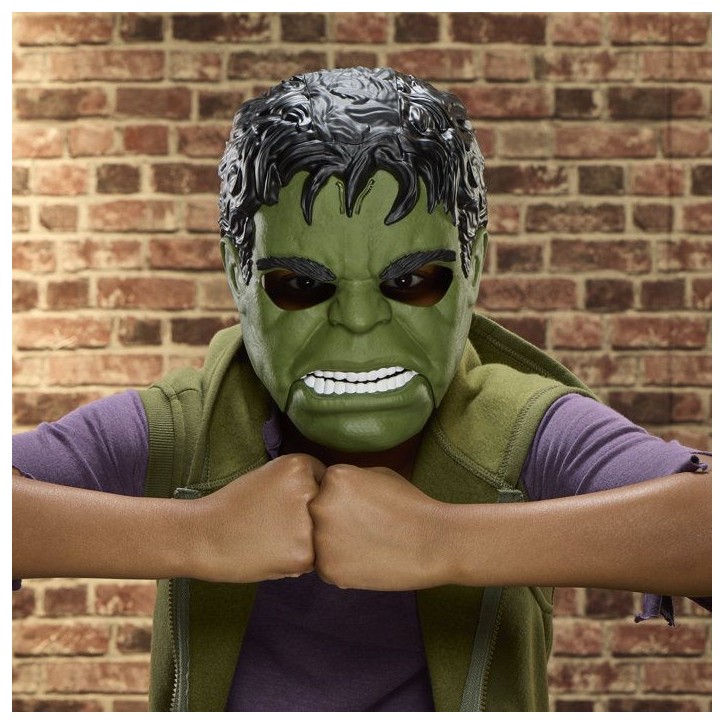 Masque parlant de Hulk électronique, jouet de déguisement de super-héros pour enfants, Marvel Studios Spider-Man: Brand New D Masque parlant de Hulk électronique, jouet de déguisement de super-héros pour enfants, Marvel Studios Spider-Man: Brand New D