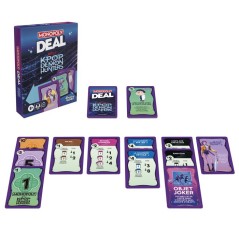 Monopoly Deal : KPop Demon Hunters, jeu de cartes familial pour enfants, préados, ados et adultes - 2 a 5 joueurs - 15 min.