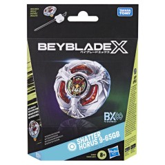Beyblade X Starter Pack Shatter Horus 9-65GB BX Infinity, toupie de ty