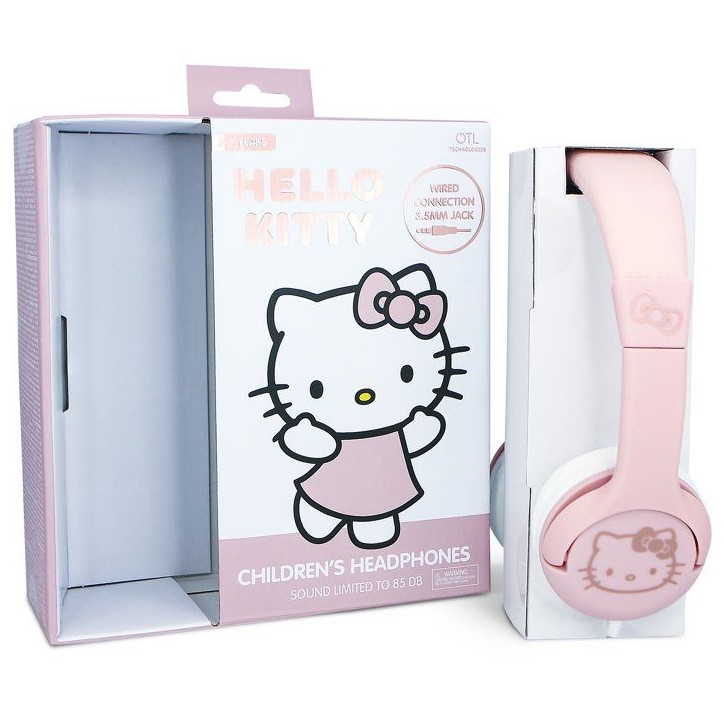Casque filaire - OTL TECHNOLOGIES - Hello Kitty Rose Gold Casque filaire - OTL TECHNOLOGIES - Hello Kitty Rose Gold