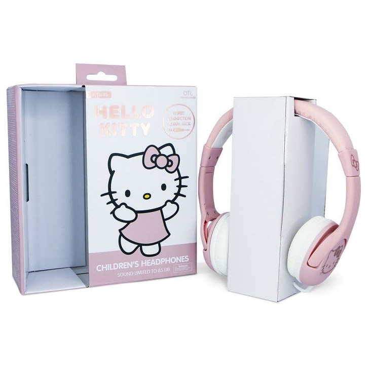 Casque filaire - OTL TECHNOLOGIES - Hello Kitty Rose Gold Casque filaire - OTL TECHNOLOGIES - Hello Kitty Rose Gold