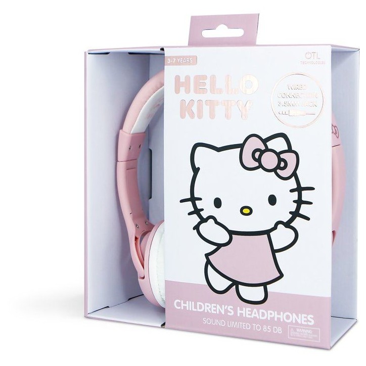 Casque filaire - OTL TECHNOLOGIES - Hello Kitty Rose Gold Casque filaire - OTL TECHNOLOGIES - Hello Kitty Rose Gold