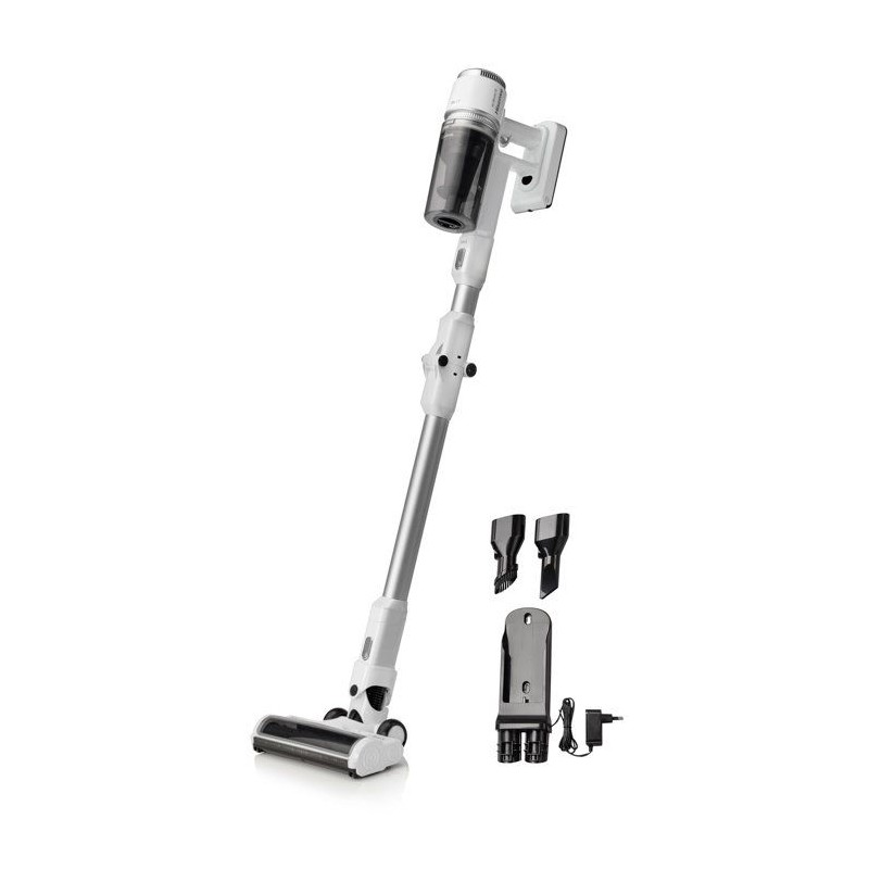 HISENSE HVC6264W - Aspirateur Balai sans fil - Ecran LED - Tube flex -