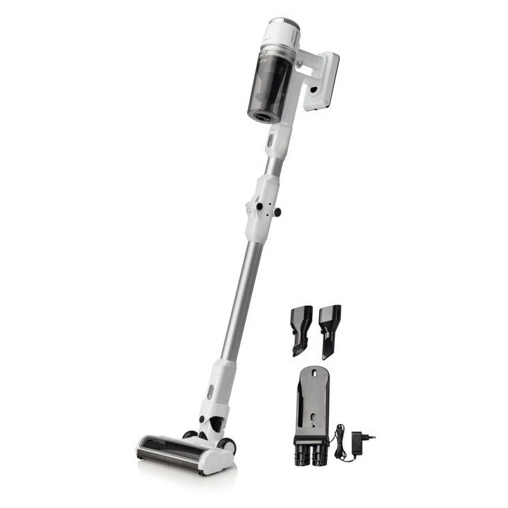 HISENSE HVC6264W - Aspirateur Balai sans fil - Ecran LED - Tube flex - Eclairage LED