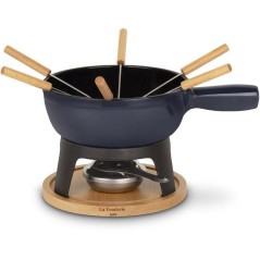 Fondue en fonte émaillée - LA FONDERIE 1890 - MONT JOUX - 1,8 L - 6