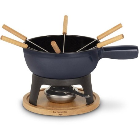 Fondue en fonte émaillée - LA FONDERIE 1890 - MONT JOUX - 1,8 L - 6