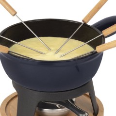 Fondue en fonte émaillée - LA FONDERIE 1890 - MONT JOUX - 1,8 L - 6