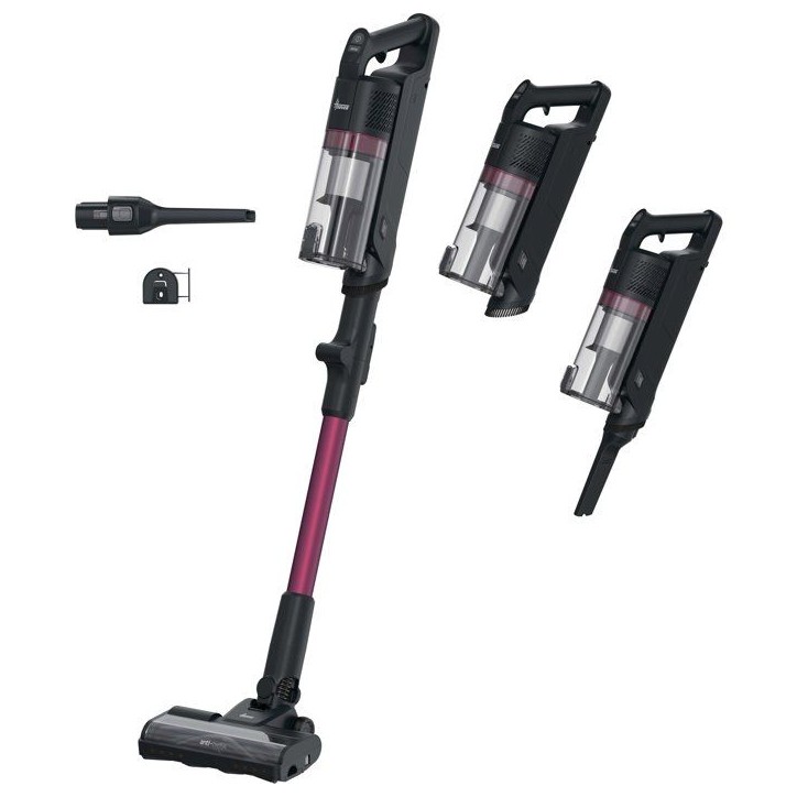 Aspirateur balai sans fil - HOOVER HF1M10HX - 70 AW - Autonomie 50 min - Tube flexible