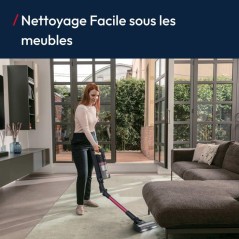 Aspirateur balai sans fil - HOOVER HF1M10HX - 70 AW - Autonomie 50 min