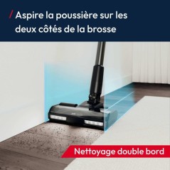 Aspirateur balai sans fil - HOOVER HF1M10HX - 70 AW - Autonomie 50 min