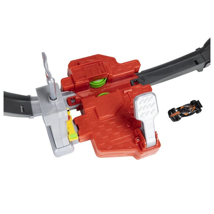 Coffret circuit - HOT WHEELS - Circuit Course F1 - 3 véhicules 1/64 inclus - Modes infini et course - Des 5 ans Coffret circuit - HOT WHEELS - Circuit Course F1 - 3 véhicules 1/64 inclus - Modes infini et course - Des 5 ans