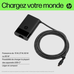 Chargeur pour ordinateur portable HP USB-C 65 W