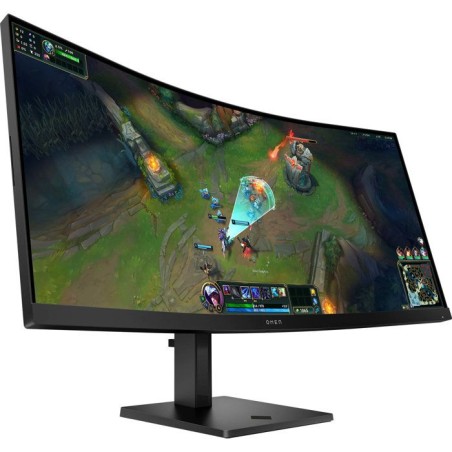 Ecran PC Gamer Incruvé OMEN 34c G2 - 34 WQHD - 180Hz - Dalle VA - 1ms - Plage de réglage en hauteur