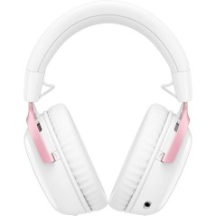 Casque Gamer Sans Fil HyperX Cloud III S Wireless blanc & rose pour PC