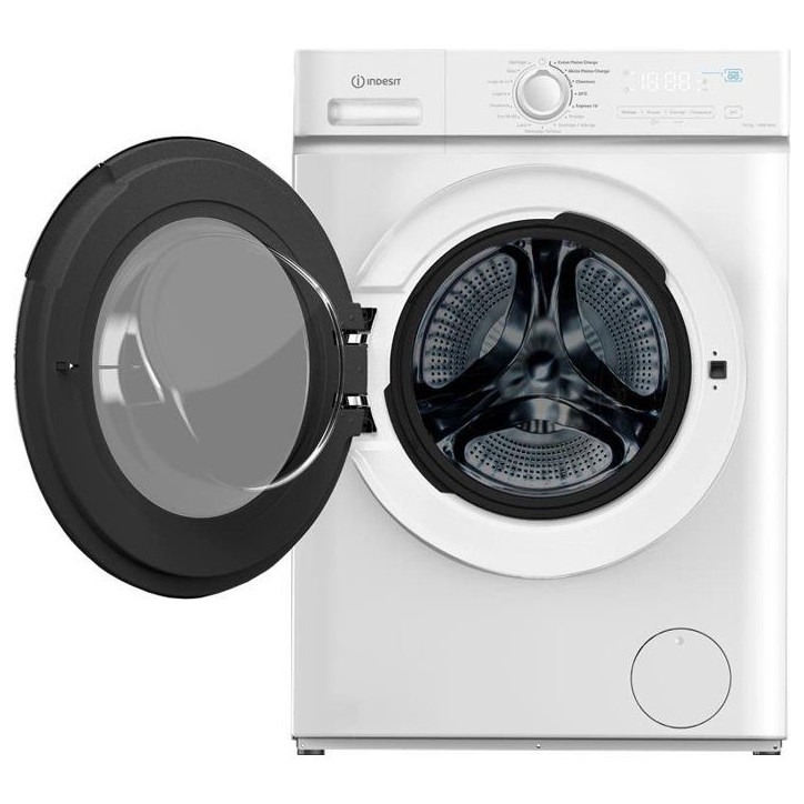 Lave-linge séchant INDESIT - 7 / 5 kg - Induction - L60cm - 1400 tr/min - Push&Go - Blanc Lave-linge séchant INDESIT - 7 / 5 kg - Induction - L60cm - 1400 tr/min - Push&Go - Blanc