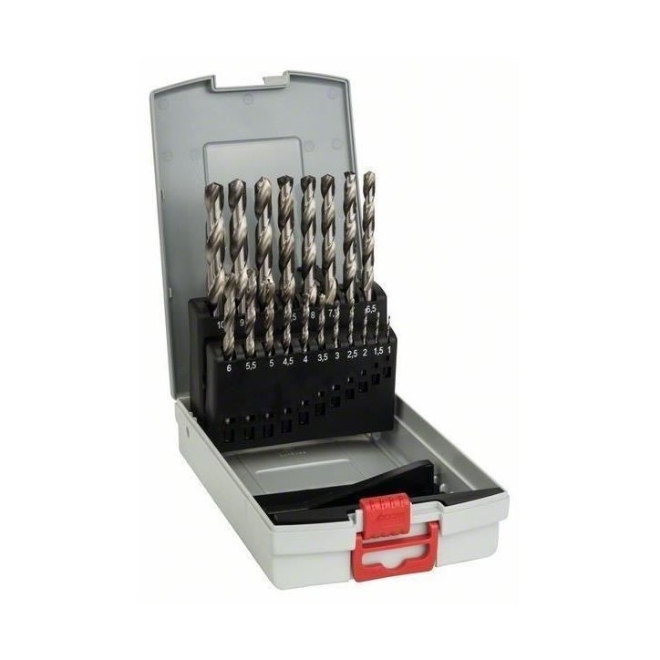 Set de forets ProBox HSS-G, 1-10mm, 135°, 19 - BOSCH Set de forets ProBox HSS-G, 1-10mm, 135°, 19 - BOSCH