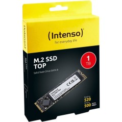 INTENSO - Top - SSD Interne - 1 To - M.2 SATA III 6 Gb/s - Vitesse de