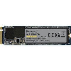 INTENSO - Premium - SSD Interne - 250 Go - NVMe M.2 PCIe Gen 3x4 - Vitesse de lecture jusqu'a 2 100 Mo/s