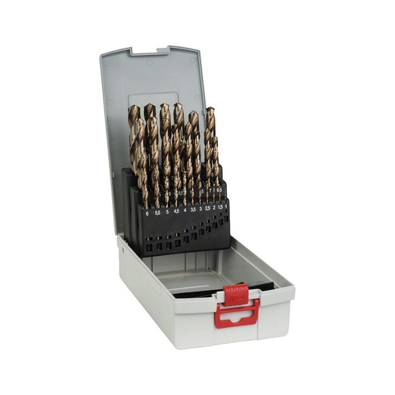 Set de forets ProBox HSS-Co, 1-13mm, 135°, 25 - BOSCH Set de forets ProBox HSS-Co, 1-13mm, 135°, 25 - BOSCH