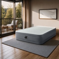 Matelas gonflable INTEX - 64906ND - PremAire Large - 2,03 x 1,52 x 0,4