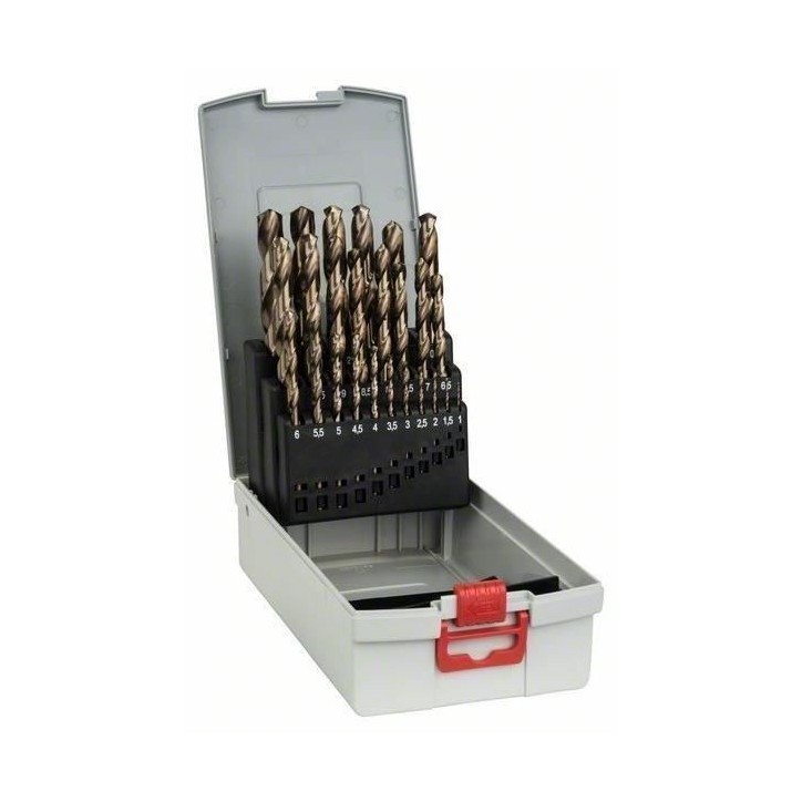 Set de forets ProBox HSS-Co, 1-13mm, 135°, 25 - BOSCH