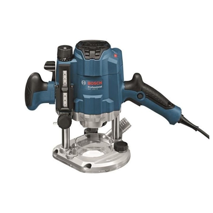 Defonceuse Bosch Professional GOF 1250 CE dans L-BOXX paliers de 1/10mm - 0601626001