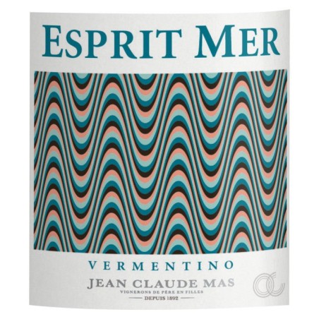 Jean-Claude Mas Esprit Mer 2025 Pays d'Oc Vermentino - Vin blanc de Languedoc