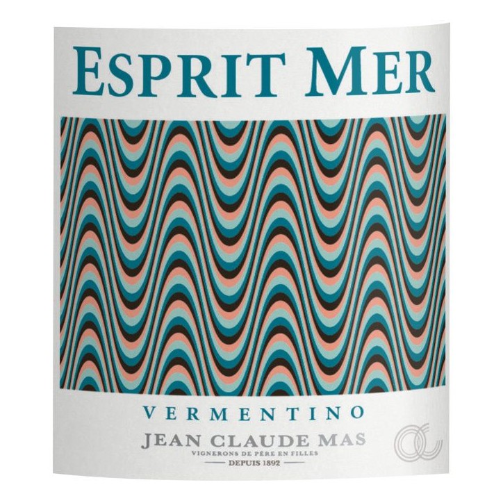 Jean-Claude Mas Esprit Mer 2025 Pays d'Oc Vermentino - Vin blanc de Languedoc