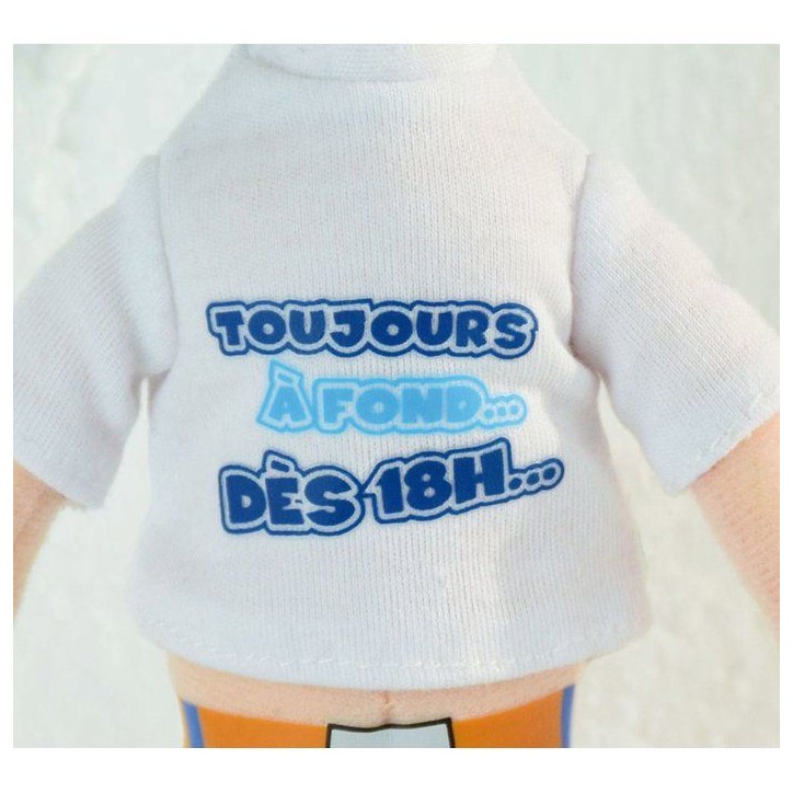 Peluche Gaston Lagaffe - Lot de 3 - Messages - 30 cm - JEMINI