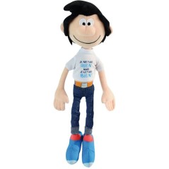 Peluche Gaston Lagaffe - Lot de 3 - Messages - 30 cm - JEMINI