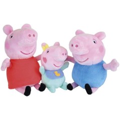 Coffret de peluches - Peppa Pig - JEMINI - Peppa, Georges et Evie - 3