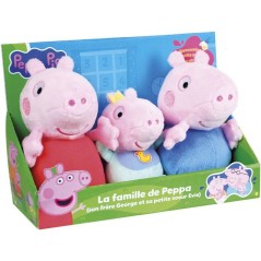 Coffret de peluches - Peppa Pig - JEMINI - Peppa, Georges et Evie - 3