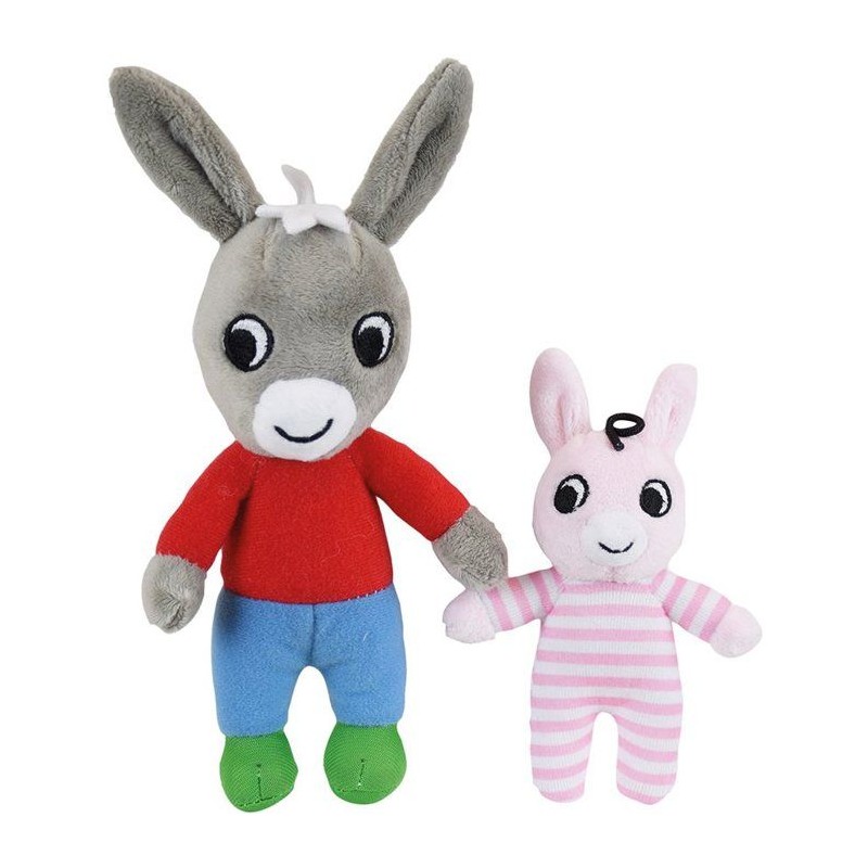 Coffret de peluches - Trotro & Zaza - JEMINI - 2 personnages - Douces