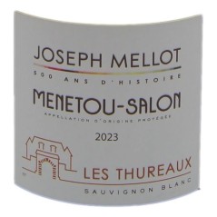 Maison Joseph Mellot Cuvée Les Thureaux 2025 Menetou Salon - Vin blanc de Loire